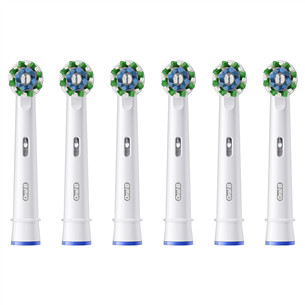 Braun Oral-B Cross Action Pro, 6 pcs, white - Spare brushes Item - EB50-6