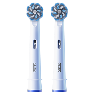 Braun Oral-B Sensitive Clean Pro, 2 vnt., balti - Dantų šepetėlių antgaliai Prekė - EB60-2/NEW