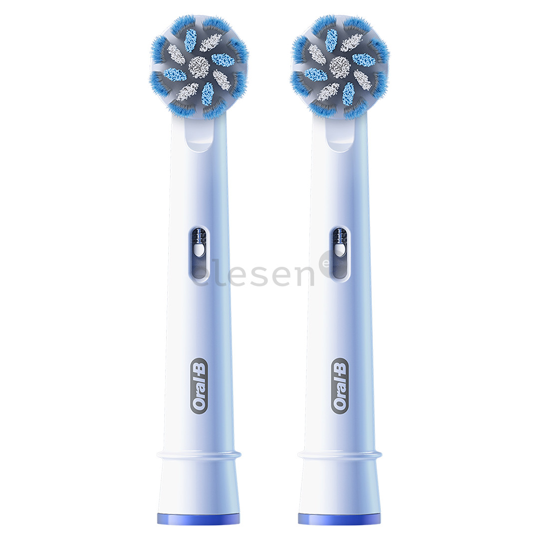 Braun Oral-B Sensitive Clean Pro, 2 pcs., white - Spare brushes Item - EB60-2/NEW