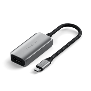 Satechi USB-C to HDMI 2.1 8K, pilkas - USB Adapteris Prekė - ST-AC8KHM ST-AC8KHM