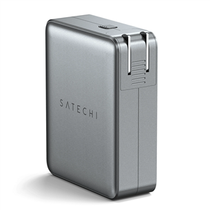 Satechi Travel Charger, 145 W, USB-C, pilkas - Adapteris Prekė - ST-W145GTM