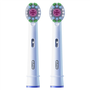 Braun Oral-B Pro 3D White, 2 pcs, white - Spare brushes Item - EB18-2/WHITE