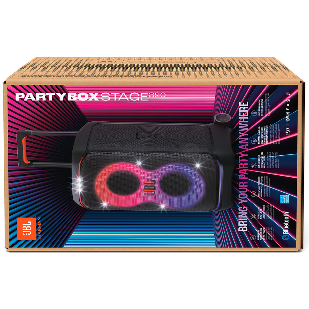 JBL Partybox Stage 320, black - Party Speaker