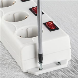 Hama Power Strip, 6-way, 1.4 m, baltas - Ilgiklis Prekė - 00137239
