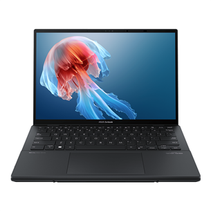 ASUS Zenbook DUO, 2x 14'', 3K, OLED, touch, 120 Hz, Ultra 9, 32 GB, 1 TB, W11P, ENG, inkwell gray - Nešiojamas kompiuteris
