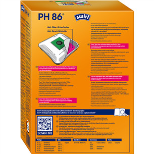 Swirl S-bag, 4 pcs - Dust bags