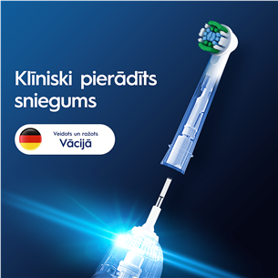Braun Oral-B Precision Clean Pro, 6 vnt., balti - Dantų šepetėlių antgaliai Prekė - EB20-6