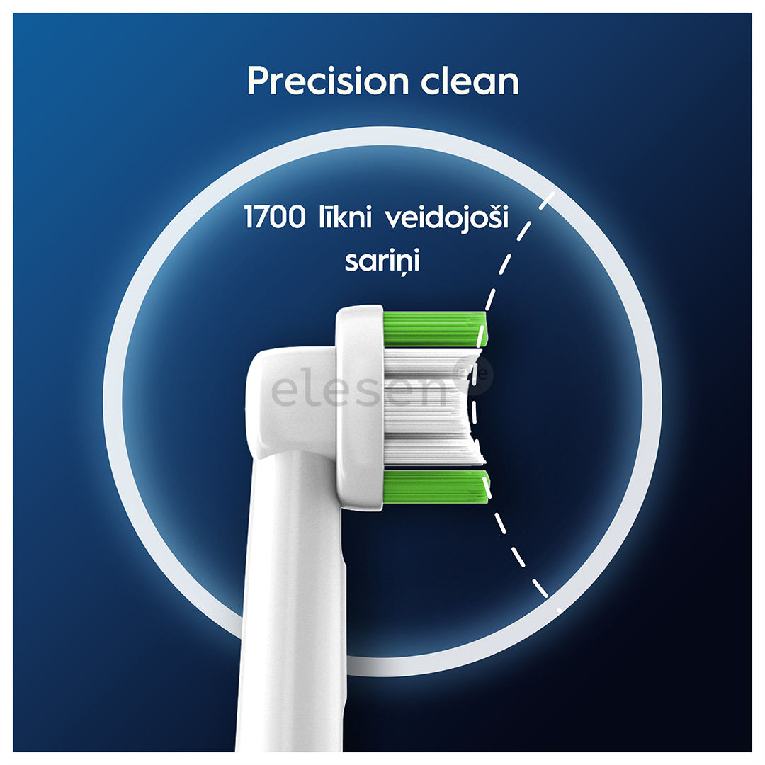 Braun Oral-B Precision Clean Pro, 6 vnt., balti - Dantų šepetėlių antgaliai Prekė - EB20-6