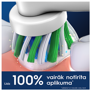 Braun Oral-B Cross Action Pro, 6 vnt., balti - Dantų šepetėlių antgaliai Prekė - EB50-6