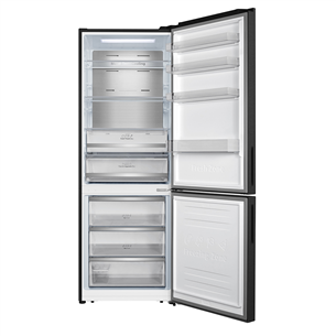 Hisense, NoFrost, 495 L, 200 cm, juodas - Šaldytuvas Prekė - RB645N4BFE1