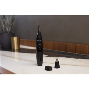 Beurer, juoda - Nosies, ausų ir antakių plaukų kirpimo mašinėlė