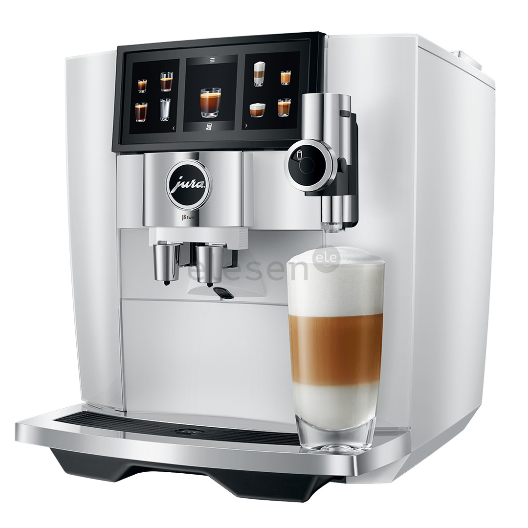 Espresso machine JURA J8 Twin Diamond White Item - 15594