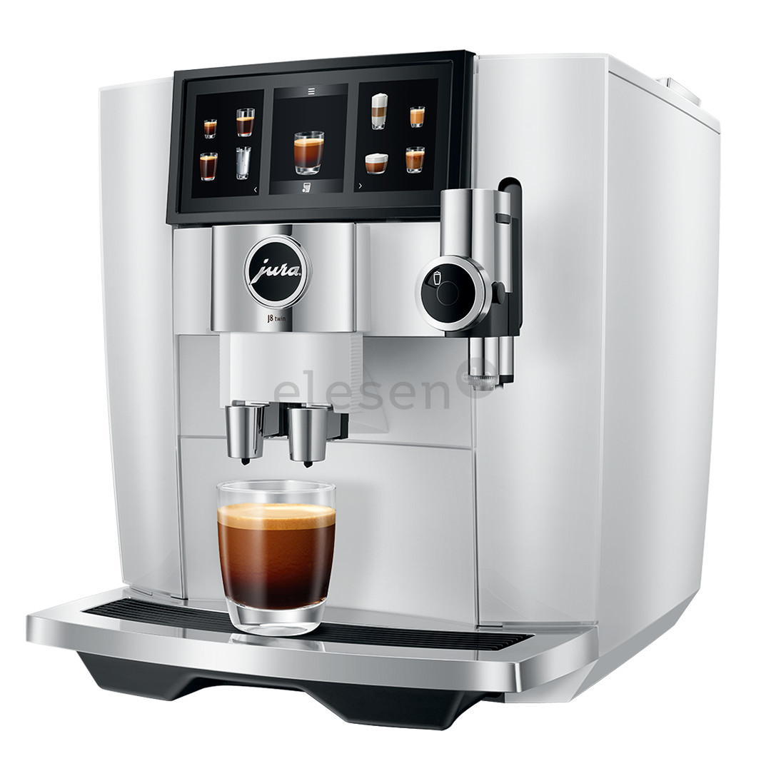 Espresso machine JURA J8 Twin Diamond White Item - 15594