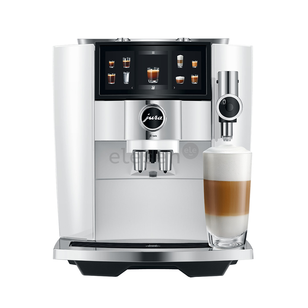 Espresso machine JURA J8 Twin Diamond White Item - 15594