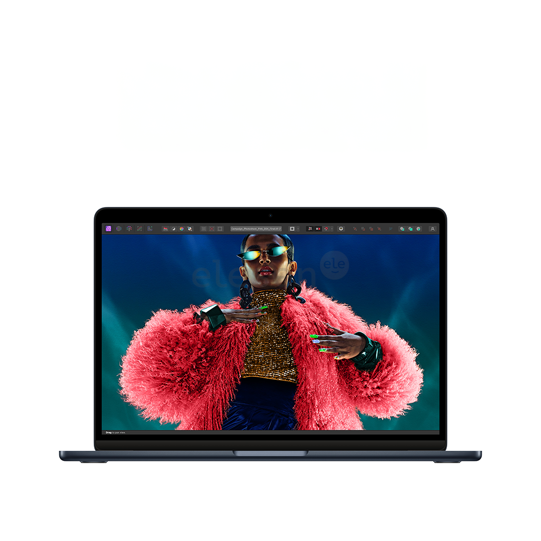 Apple MacBook Air 13'' (2024), M3 8C/8C, 8 GB, 256 GB, ENG, midnight - Notebook Item - MRXV3ZE/A