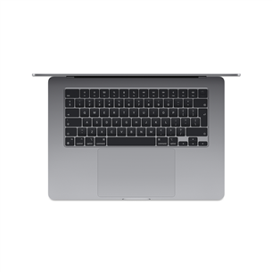 Apple MacBook Air 15'' (2024), M3 8C/10C, 16 GB, 512 GB, SWE, space gray - Nešiojamas kompiuteris