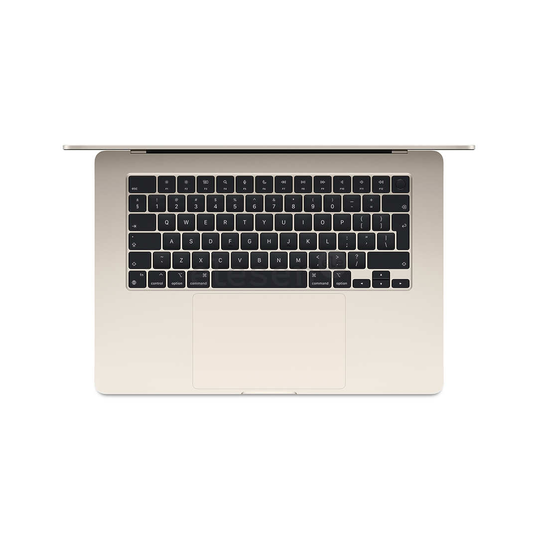 Apple MacBook Air 15'' (2024), M3 8C/10C, 16 GB, 512 GB, ENG, starlight - Notebook Item - MXD33ZE/A