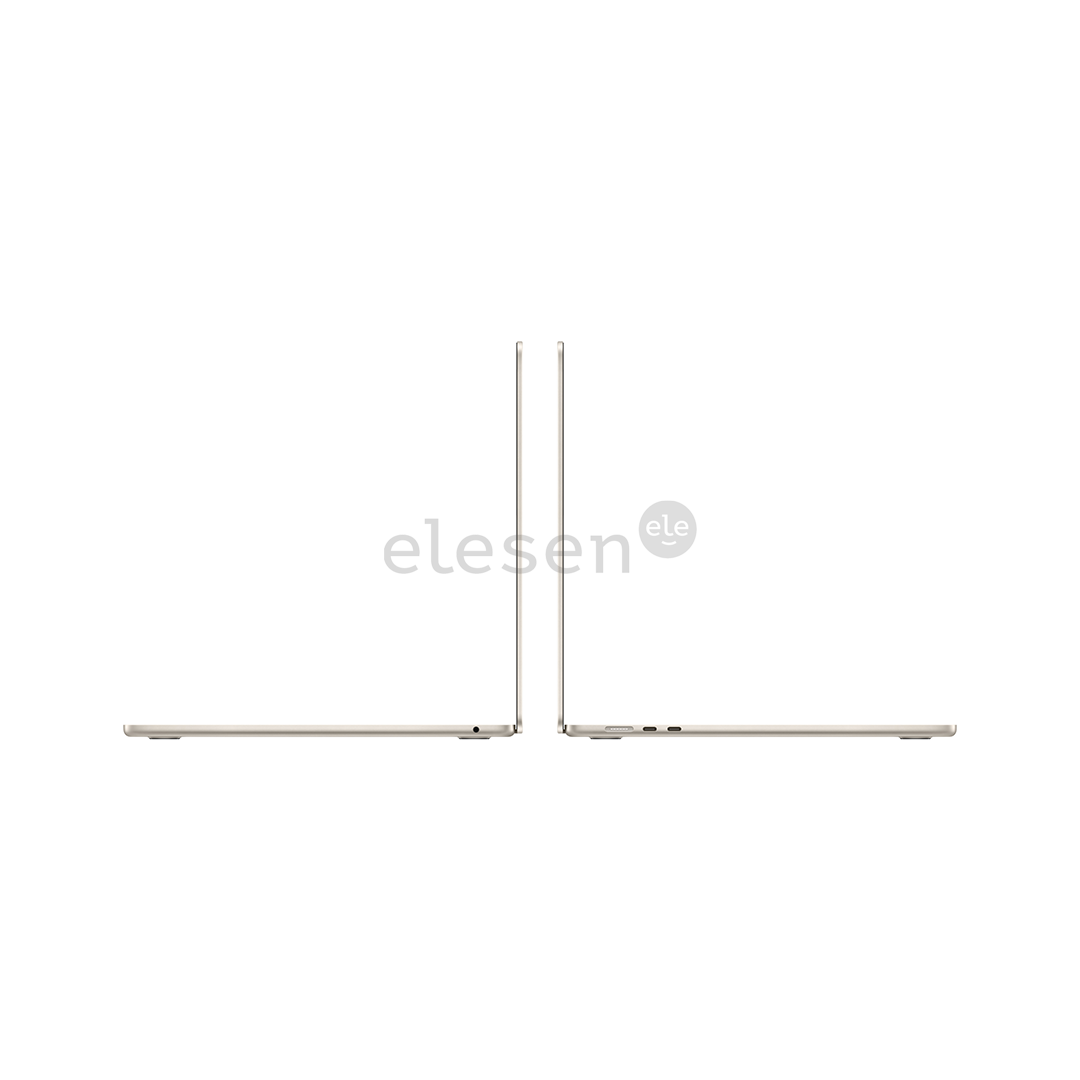Apple MacBook Air 15'' (2024), M3 8C/10C, 16 GB, 512 GB, ENG, starlight - Notebook Item - MXD33ZE/A