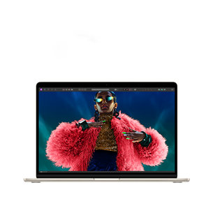 Apple MacBook Air 15'' (2024), M3 8C/10C, 16 GB, 512 GB, ENG, starlight - Notebook Item - MXD33ZE/A