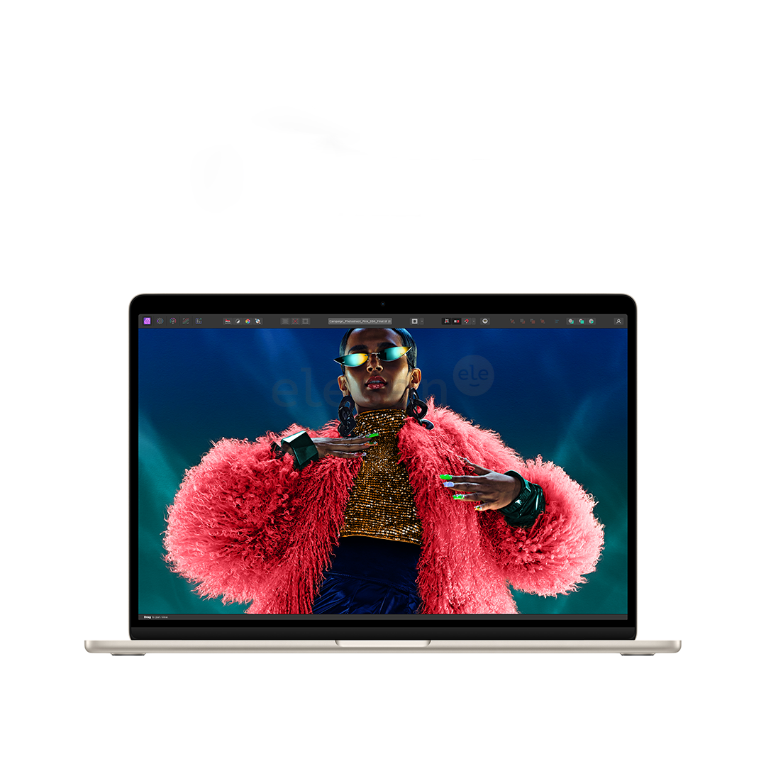 Apple MacBook Air 15'' (2024), M3 8C/10C, 16 GB, 512 GB, ENG, starlight - Notebook Item - MXD33ZE/A