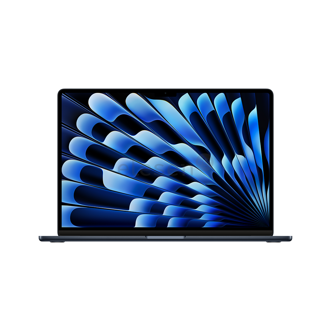 Nešiojamas kompiuteris Apple MacBook Air 15'' (2024), M3 8C/10C, 16 GB, 512 GB, ENG, midnight Prekė - MXD43ZE/A