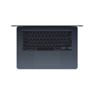 Nešiojamas kompiuteris Apple MacBook Air 15'' (2024), M3 8C/10C, 16 GB, 512 GB, ENG, midnight Prekė - MXD43ZE/A