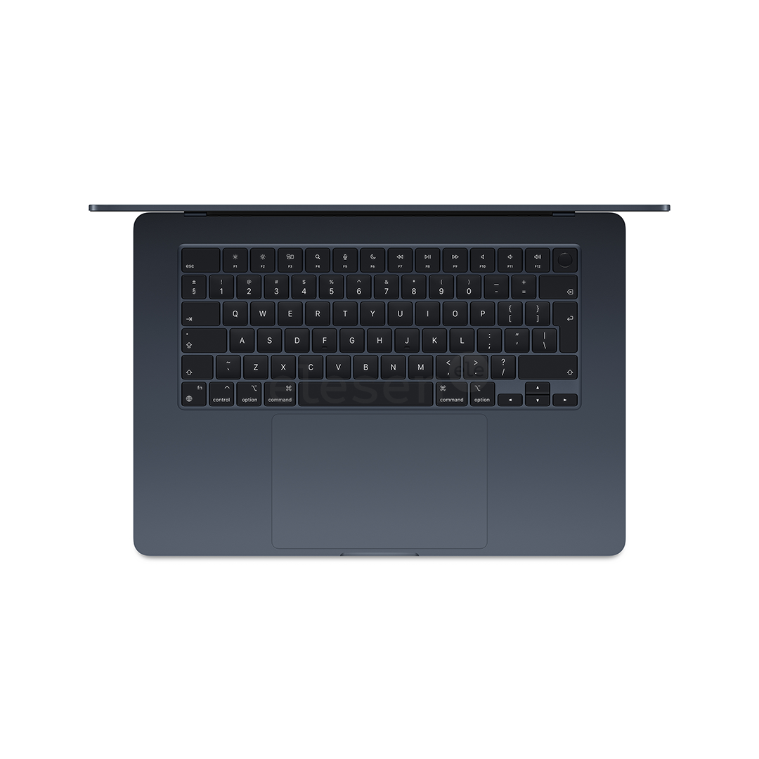 Nešiojamas kompiuteris Apple MacBook Air 15'' (2024), M3 8C/10C, 16 GB, 512 GB, ENG, midnight Prekė - MXD43ZE/A