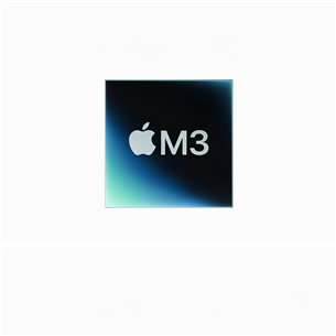 Nešiojamas kompiuteris Apple MacBook Air 15'' (2024), M3 8C/10C, 16 GB, 512 GB, ENG, midnight Prekė - MXD43ZE/A