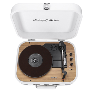 Muse MT-201WW, Bluetooth, USB, белый - Портативный граммофон MT-201WW