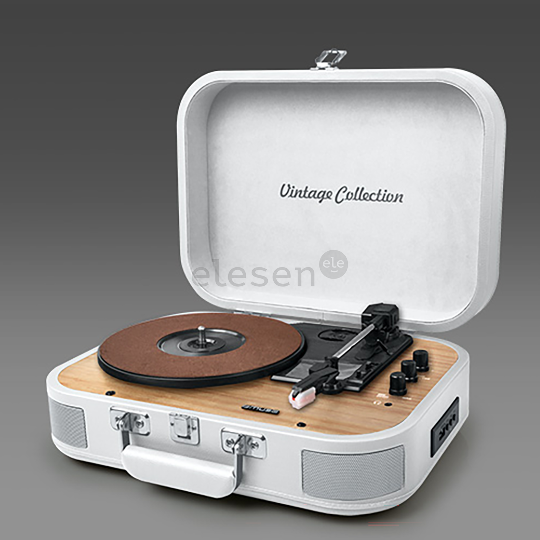 Muse MT-201WW, Bluetooth, USB, белый - Портативный граммофон