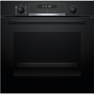 Bosch, Series 6, pirolizė, garų funkcija, 71 L, juoda - Orkaitė Prekė - HRA578BB0S HRA578BB0S