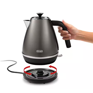 Delonghi Distinta, 1,7 L, Titanium - Kettle Item - KBIN2001.TB