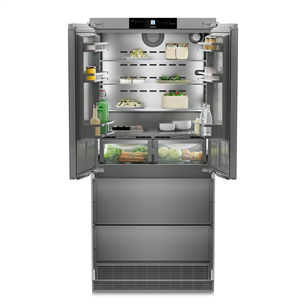 Liebherr, BioFresh NoFrost, 523 L, 203 cm, nerūdijančio plieno - Šaldytuvas Prekė - ECBNE8872 ECBNE8872