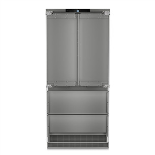 Liebherr, BioFresh NoFrost, 523 L, 203 cm, stainless steel - SBS-Refrigerator Item - ECBNE8872
