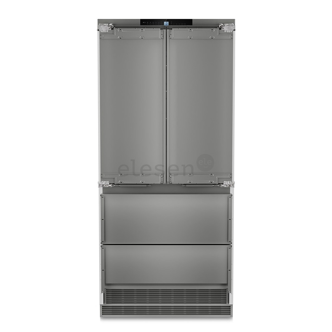 Liebherr, BioFresh NoFrost, 523 L, 203 cm, stainless steel - SBS-Refrigerator Item - ECBNE8872