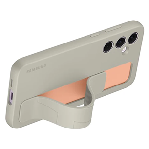 Samsung Standing Grip Case, Galaxy A55, серый - Чехол Товар - EF-GA556TJEGWW