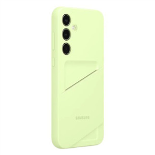 Samsung Card Slot Case, Galaxy A35, geltonas - Dėklas