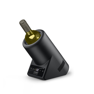 Caso, black - Wine bottle cooler Item - 00615