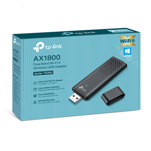 TP-Link Archer TX20U, AX1800, WiFi 6 - WiFi USB adapter Item - ARCHERTX20U