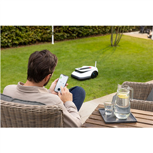 Ecovacs Goat G1-2000, juodas/baltas - Vejos robotas