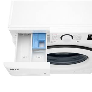 LG 9 kg, gylis 47,5 cm, 1200 aps./min. - Skalbimo mašina