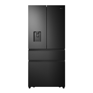 Hisense, NoFrost, 480 L, aukštis 182 cm, juodas - Šaldytuvas Prekė - RF540N4WFE RF540N4WFE
