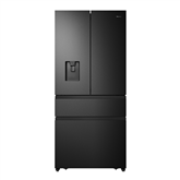 Hisense, NoFrost, 480 L, height 182 cm, black - SBS-Refrigerator Item - RF540N4WFE