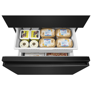 Hisense, NoFrost, 480 L, aukštis 182 cm, juodas - Šaldytuvas Prekė - RF540N4WFE