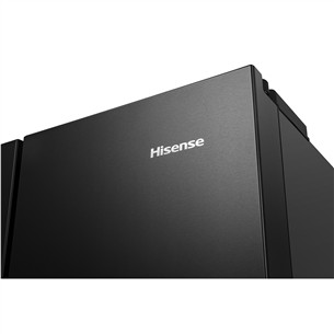 Hisense, NoFrost, 480 L, aukštis 182 cm, juodas - Šaldytuvas