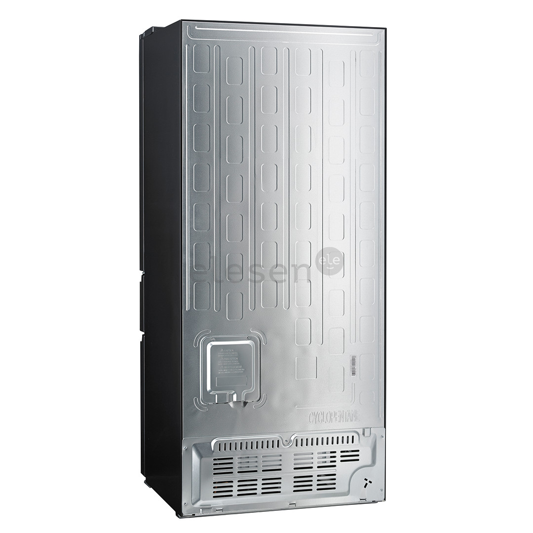 Hisense, NoFrost, 480 L, aukštis 182 cm, juodas - Šaldytuvas