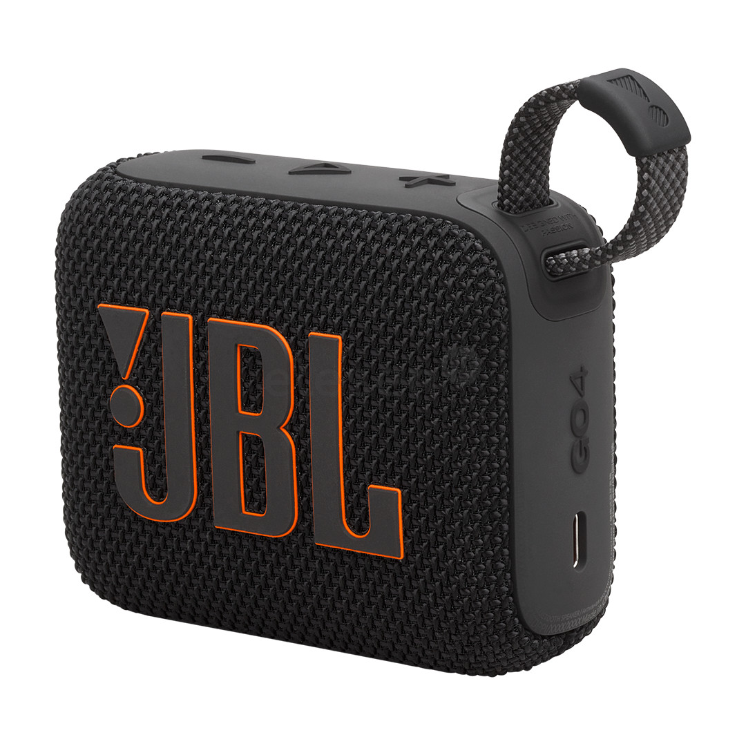 JBL GO 4, black - Portable wireless speaker Item - JBLGO4BLK