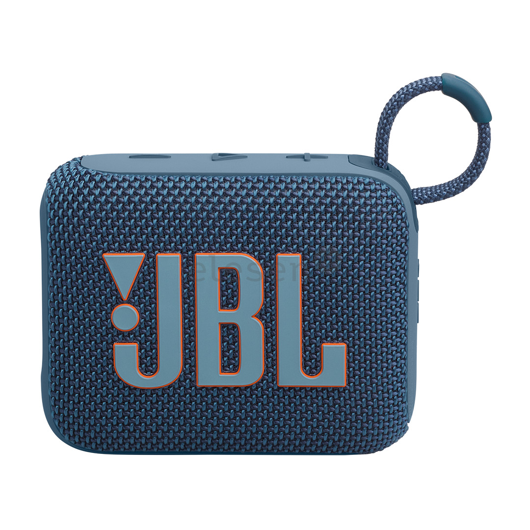 JBL GO 4, mėlyna - Belaidė kolonėlė