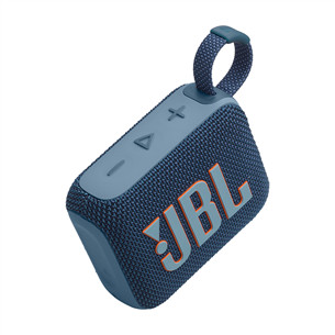 JBL GO 4, mėlyna - Belaidė kolonėlė