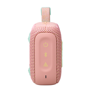 JBL GO 4, rožinė - Belaidė kolonėlė Prekė - JBLGO4PINK